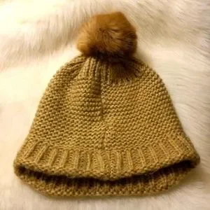 Surell | Accessories | Surely Beanie With Faux Fur Pom  display picture 2